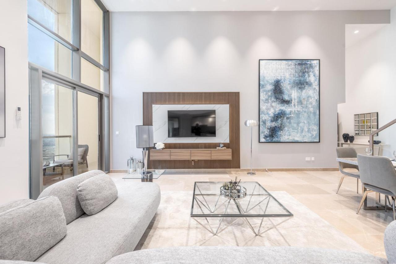 Ultra Luxury Jbr Duplex Penthouse - Free 5 Star Beach Access ดูไบ ภายนอก รูปภาพ