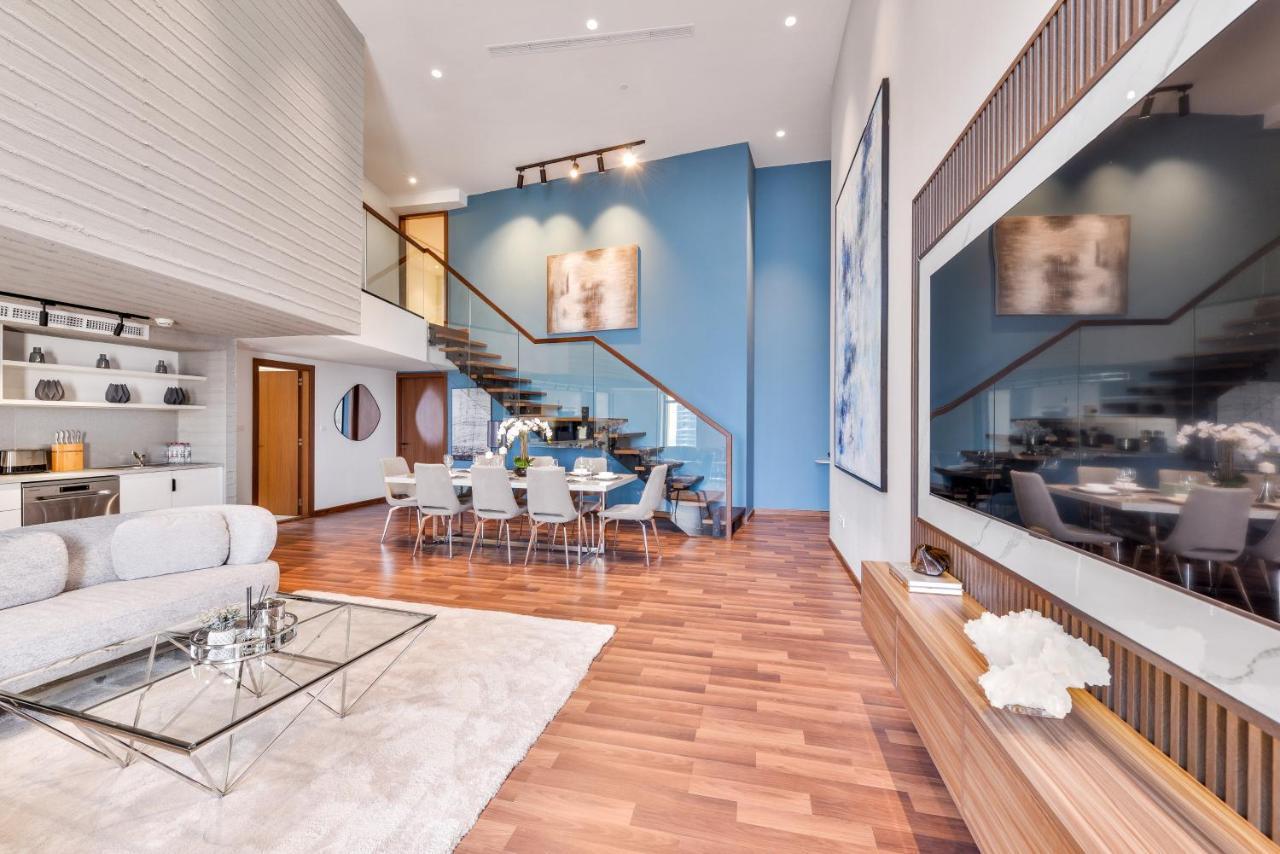 Ultra Luxury Jbr Duplex Penthouse - Free 5 Star Beach Access ดูไบ ภายนอก รูปภาพ